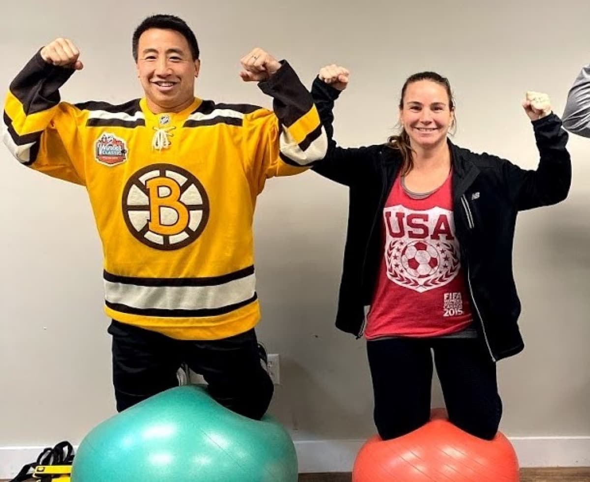 Bryan Doo and Laurie Lamoureux Borrelli