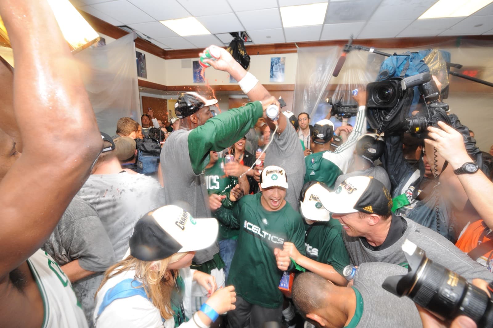 Boston Celtics championship celebration