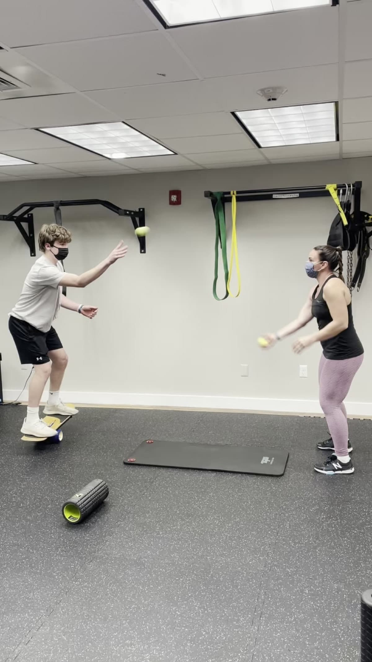 Bongo board training